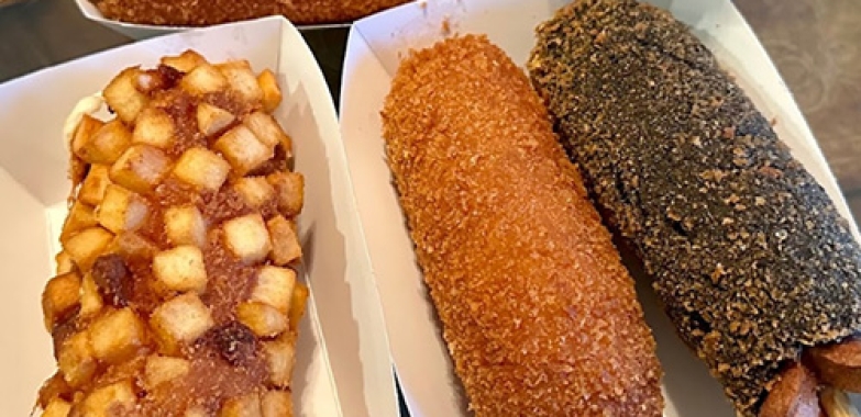 크런치즈 코리안 핫도그