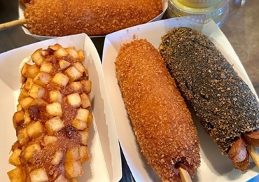 크런치즈 코리안 핫도그