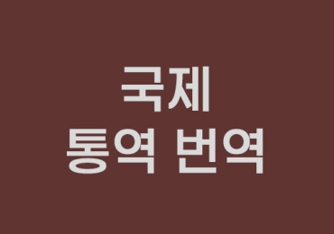 국제 동시 통역