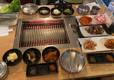 소코 스시와 코리안 BBQ(쌈)