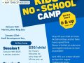 No School Day ! Day Camp Open!!!!